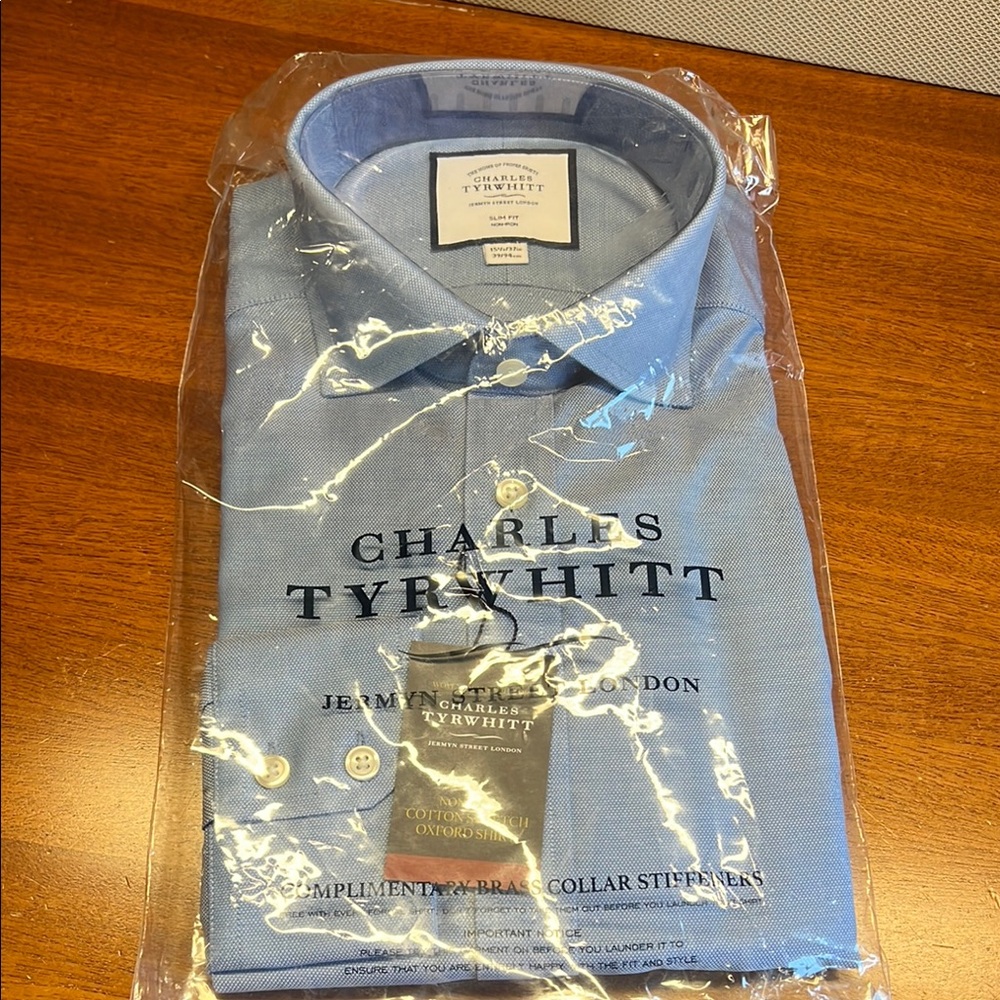 Charles Tyrwhitt Blue Men's Shirt